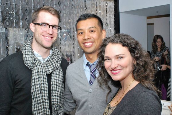 Sing for Hope Executive Director Bobby Kean and Art U! Coordinator Stephanie Martinez Photo