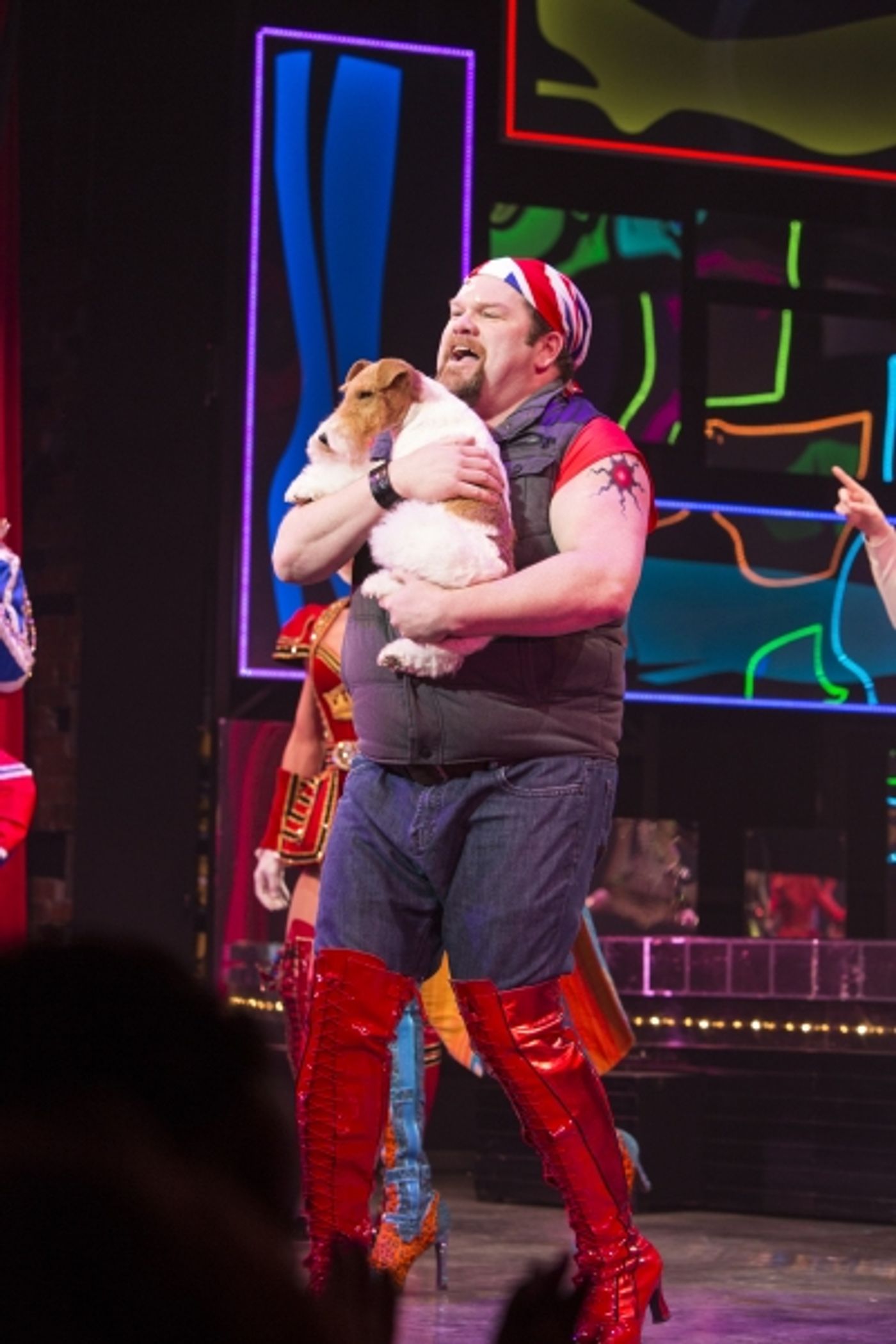 Photo Flash: 2014 Westminster 'Best In Show' Winner Makes Surprise Broadway Debut in KINKY BOOTS  Image