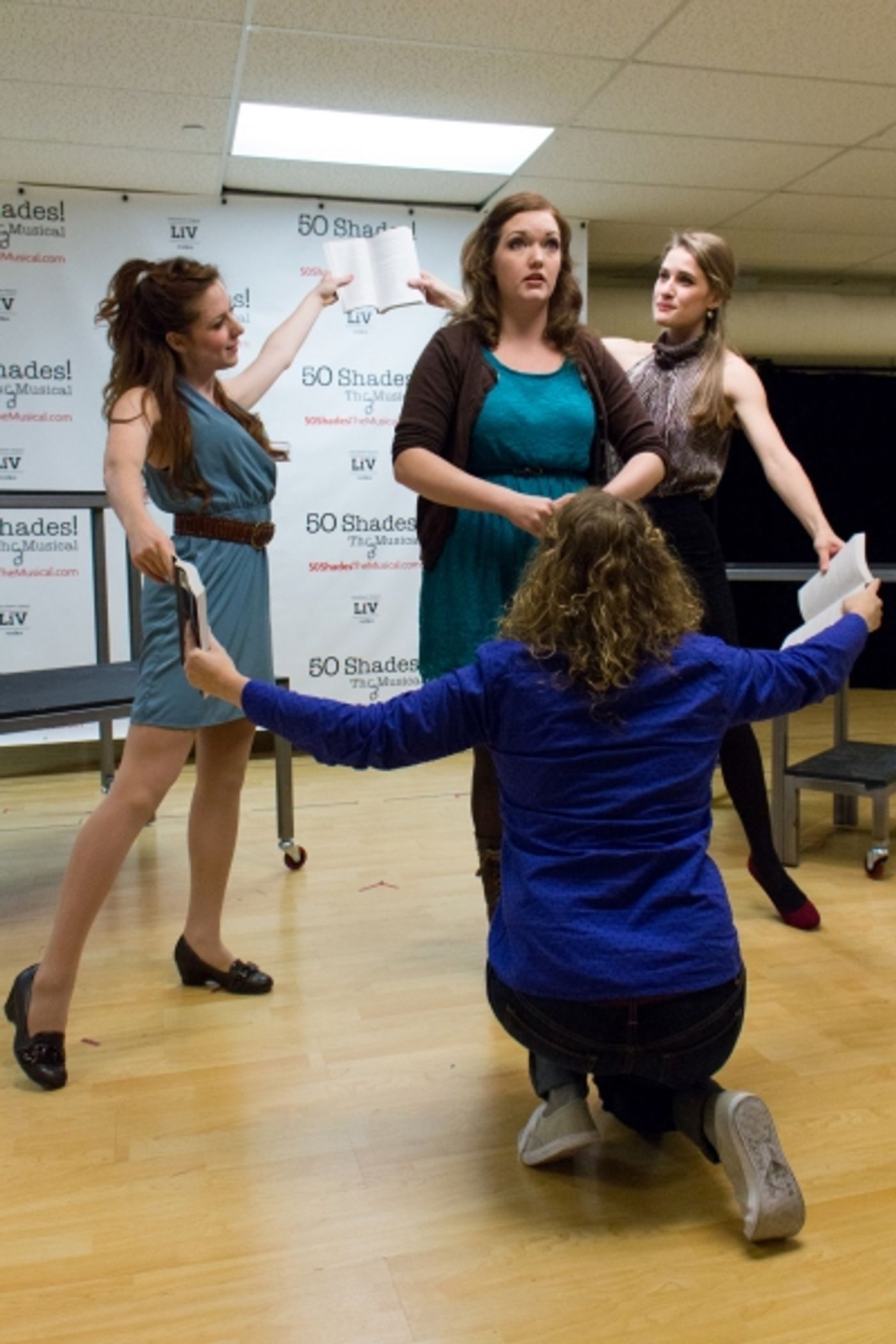 Photo Coverage: 50 SHADES! THE MUSICAL Company Meets the Press!  Image