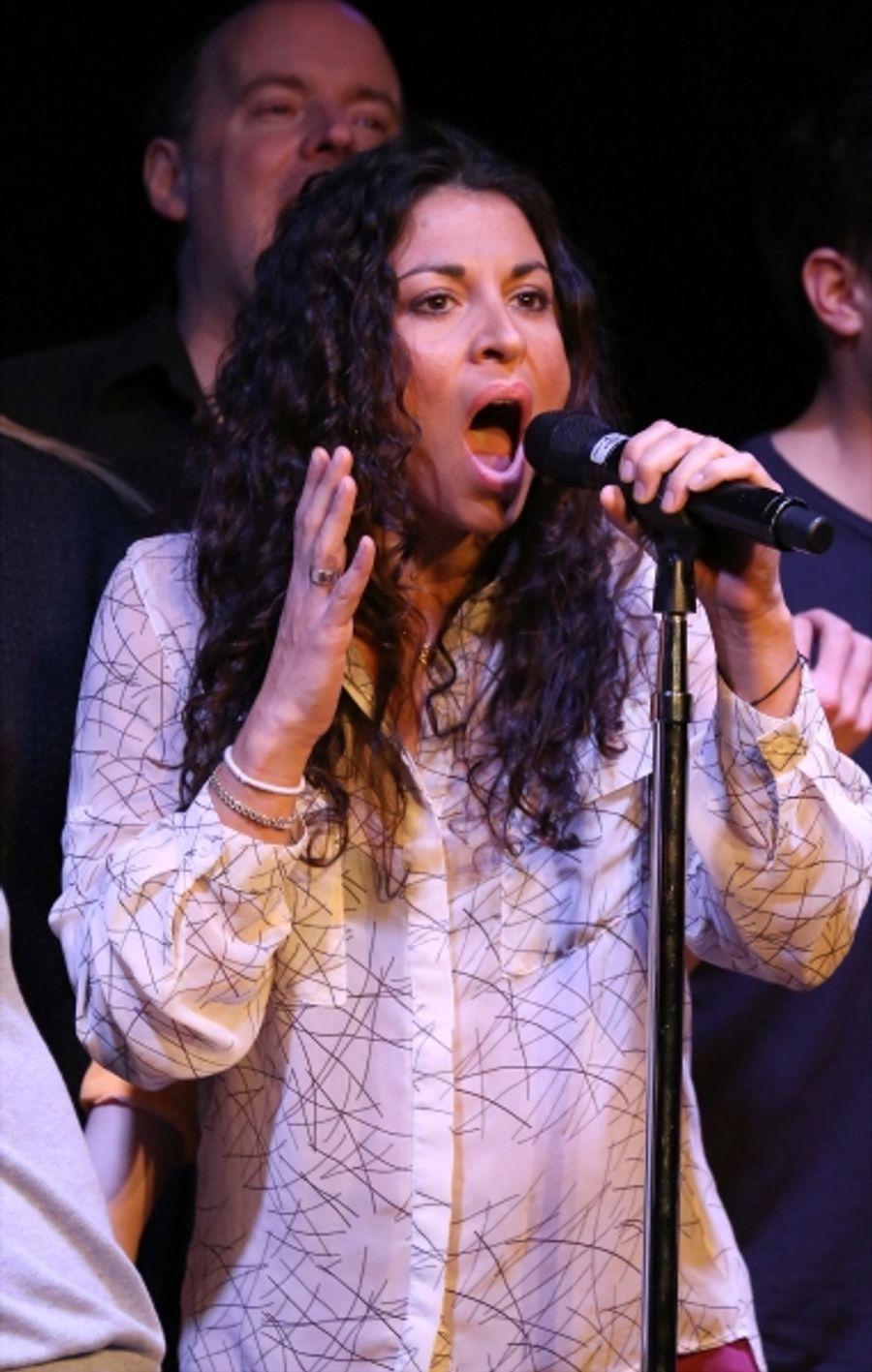 Photo Coverage: Idina Menzel & Cast of IF/THEN Give Fan Concert Preview in NYC! Image
