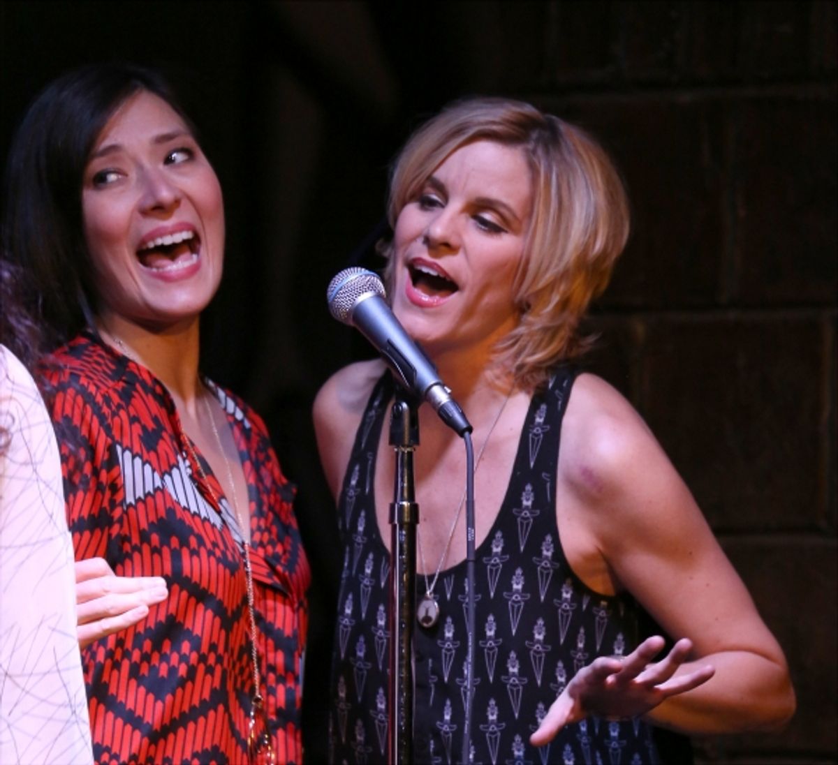 Ann Sanders and Jenn Colella  at 