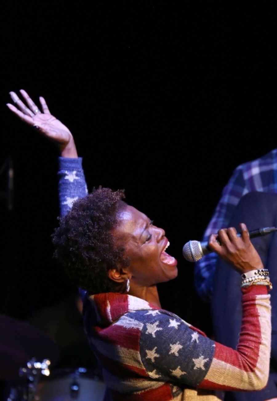 Photo Coverage: Idina Menzel & Cast of IF/THEN Give Fan Concert Preview in NYC! Image
