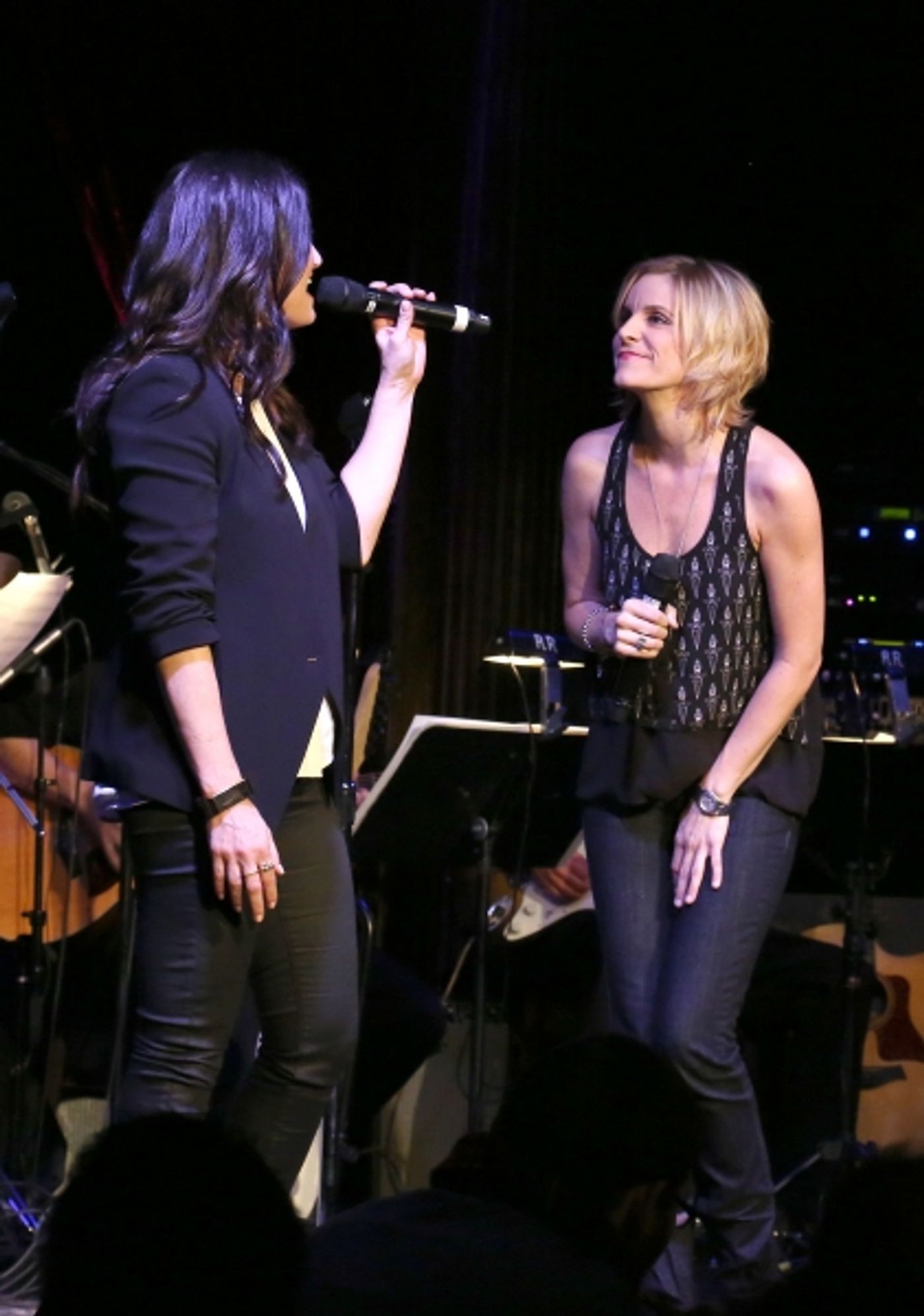 Photo Coverage: Idina Menzel & Cast of IF/THEN Give Fan Concert Preview in NYC!  Image