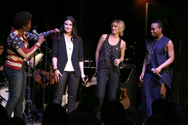 LaChanze, Idina Menzel. Jenn Colella and Tamika Lawrence   Photo