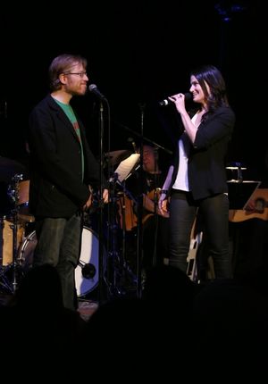 Anthony Rapp and Idina Menzel @ BroadwayWorld Anthony Rapp and Idina Menzel Photo