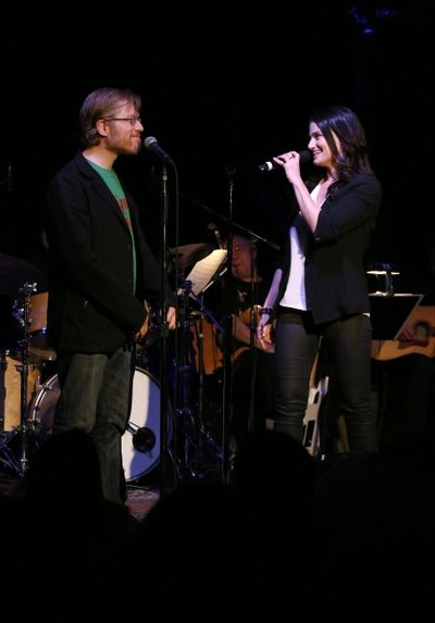 Anthony Rapp and Idina Menzel   Photo