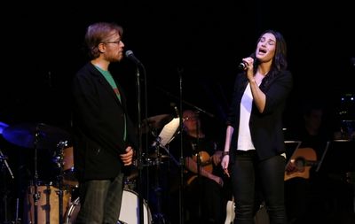 Anthony Rapp and Idina Menzel   Photo