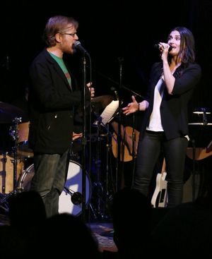 Anthony Rapp and Idina Menzel @ BroadwayWorld Anthony Rapp and Idina Menzel Photo