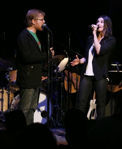 Anthony Rapp and Idina Menzel   Photo