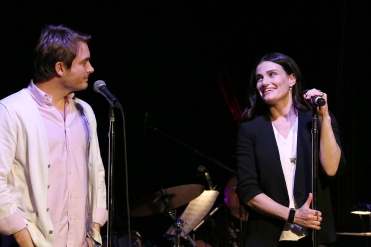 James Snyder and Idina Menzel  at 