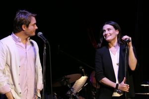 James Snyder and Idina Menzel @ BroadwayWorld James Snyder and Idina Menzel Photo
