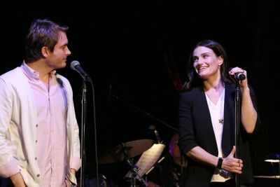 James Snyder and Idina Menzel  Photo