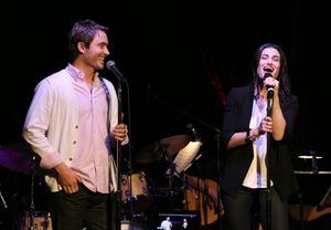 James Snyder and Idina Menzel @ BroadwayWorld James Snyder and Idina Menzel Photo