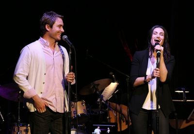 James Snyder and Idina Menzel  Photo