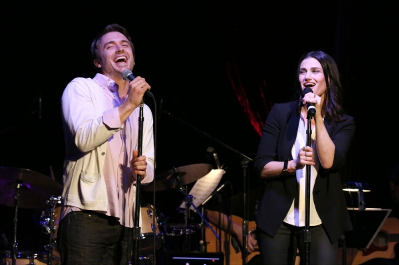 Photo Coverage: Idina Menzel & Cast of IF/THEN Give Fan Concert Preview in NYC!  Image