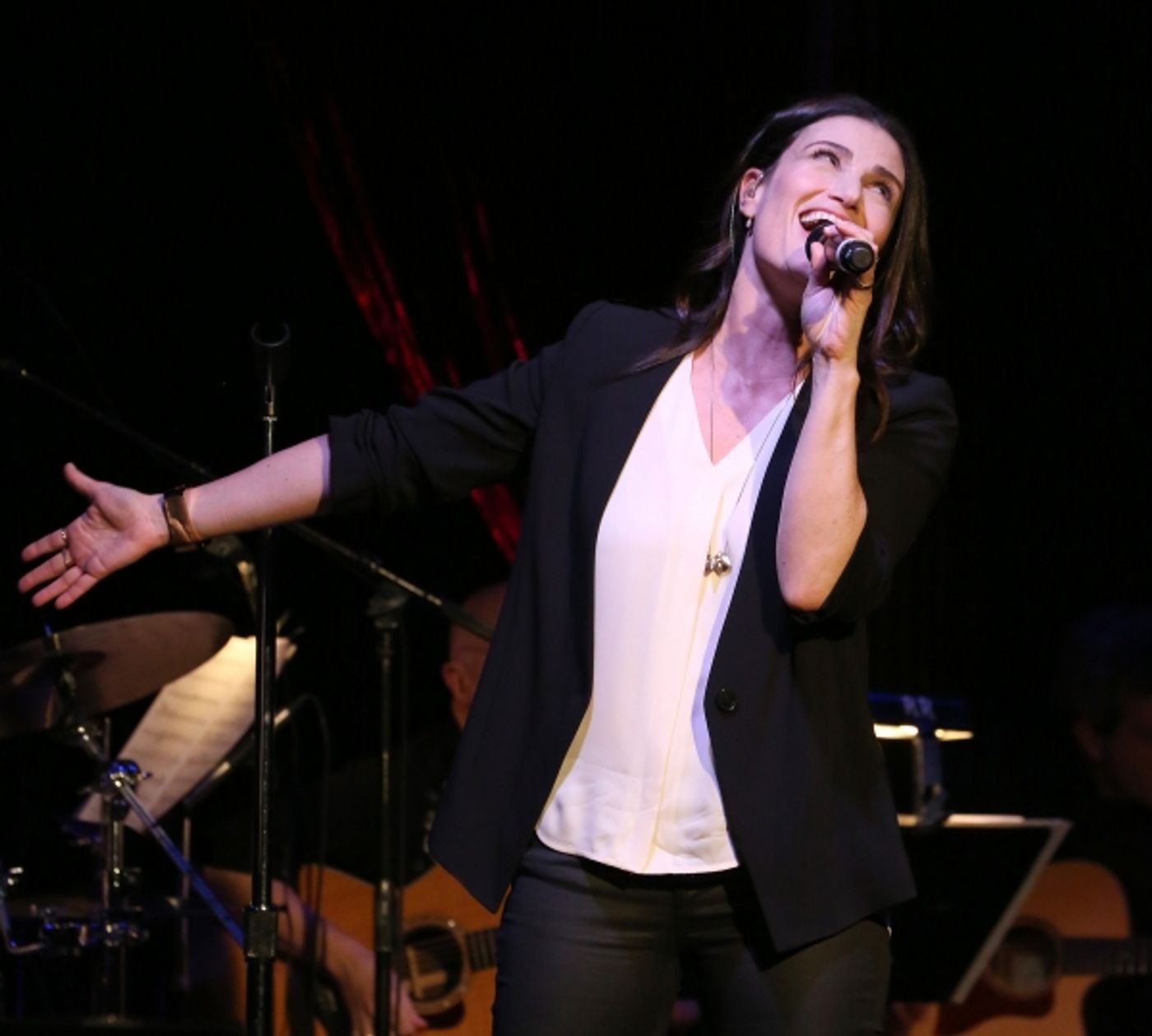 Photo Coverage: Idina Menzel & Cast of IF/THEN Give Fan Concert Preview in NYC!  Image