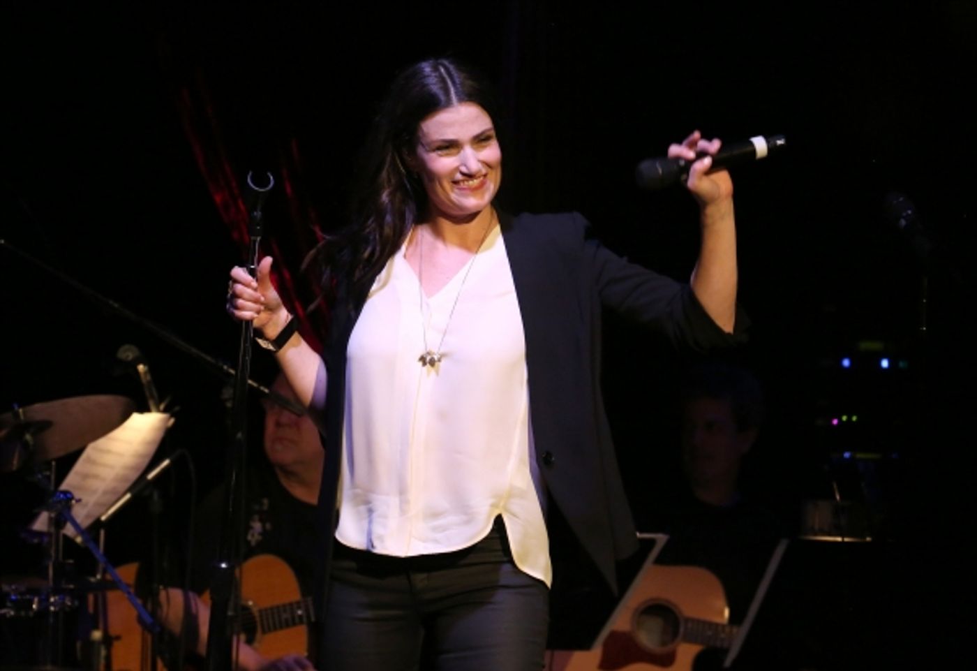 Photo Coverage: Idina Menzel & Cast of IF/THEN Give Fan Concert Preview in NYC!  Image