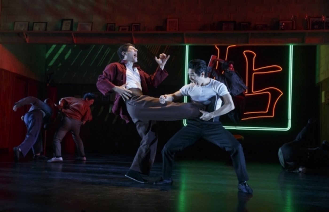 Photo Flash: First Look at Cole Horibe, Phoebe Strole & More in Signature Theatre's KUNG FU  Image