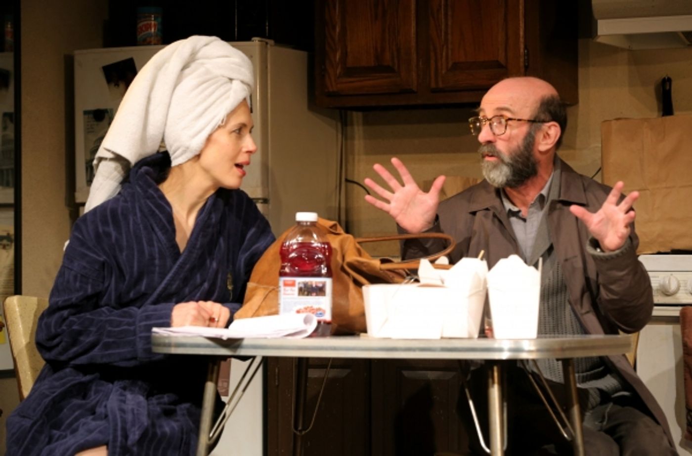 Photo Flash: First Look at Jessica Hecht, Dominic Fumusa and More in STAGE KISS at Playwrights Horizons Photo Flash: First Look at Jessica Hecht, Dominic Fumusa and More in STAGE KISS at Playwrights Horizons Image