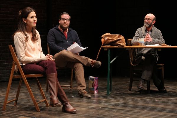 Photo Flash: First Look at Jessica Hecht, Dominic Fumusa and More in STAGE KISS at Playwrights Horizons — photo 16 of 26