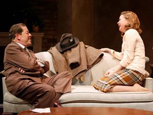 Nicole Lowrance and Jonathan Hadary Photo