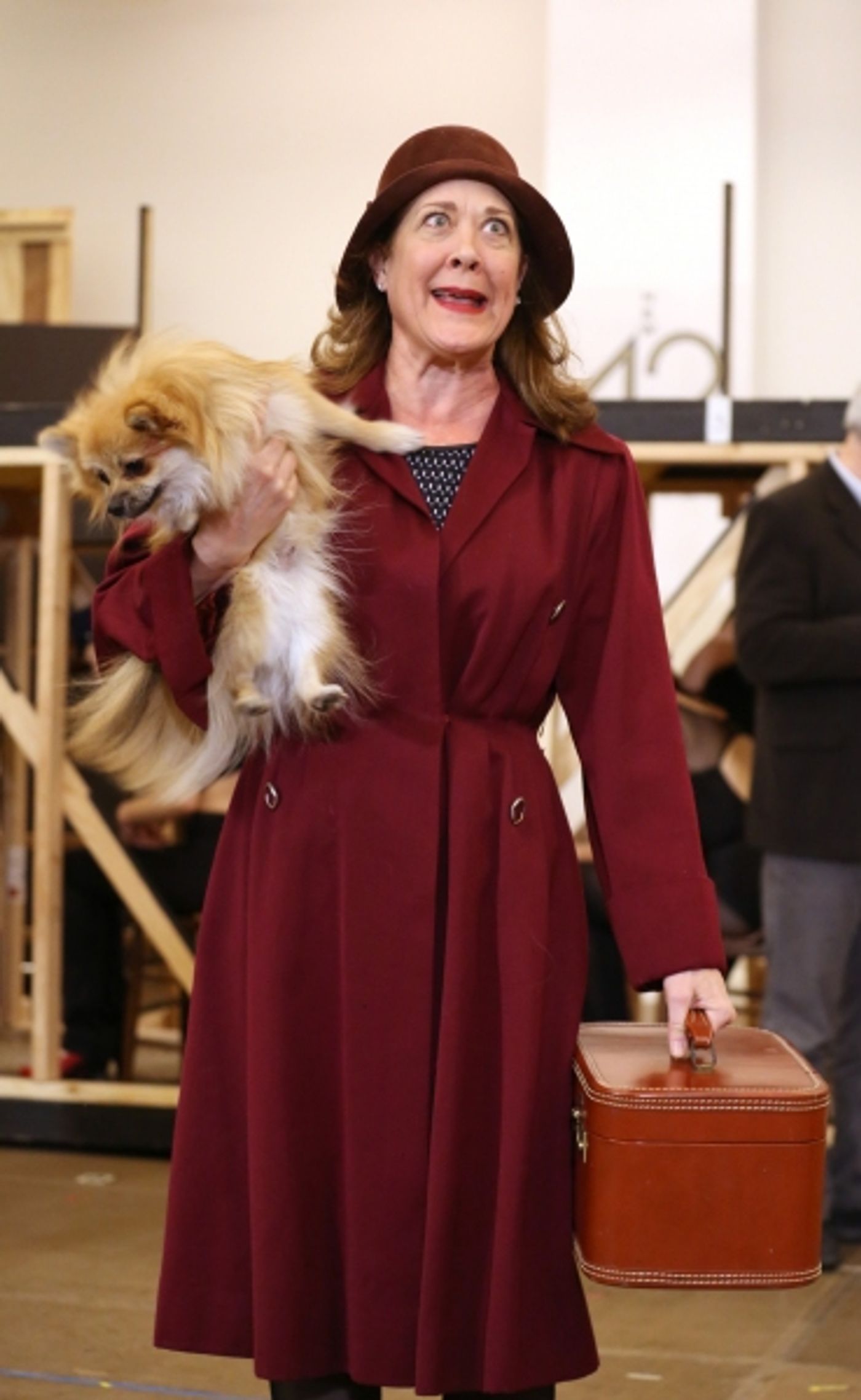 Photo Coverage: In Rehearsal with Zach Braff, Marin Mazzie & the Cast of BULLETS OVER BROADWAY!  Image