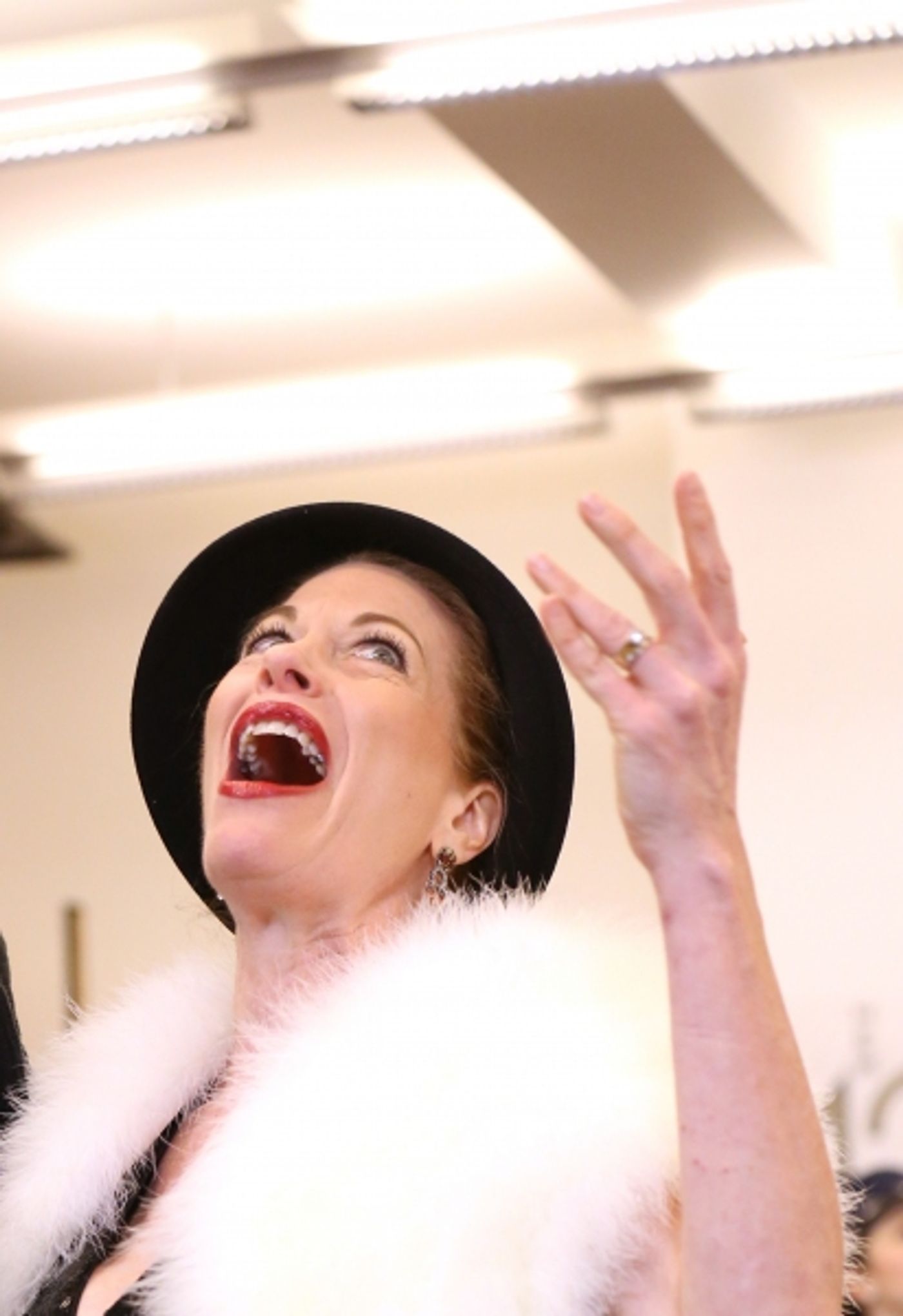 Photo Coverage: In Rehearsal with Zach Braff, Marin Mazzie & the Cast of BULLETS OVER BROADWAY!  Image