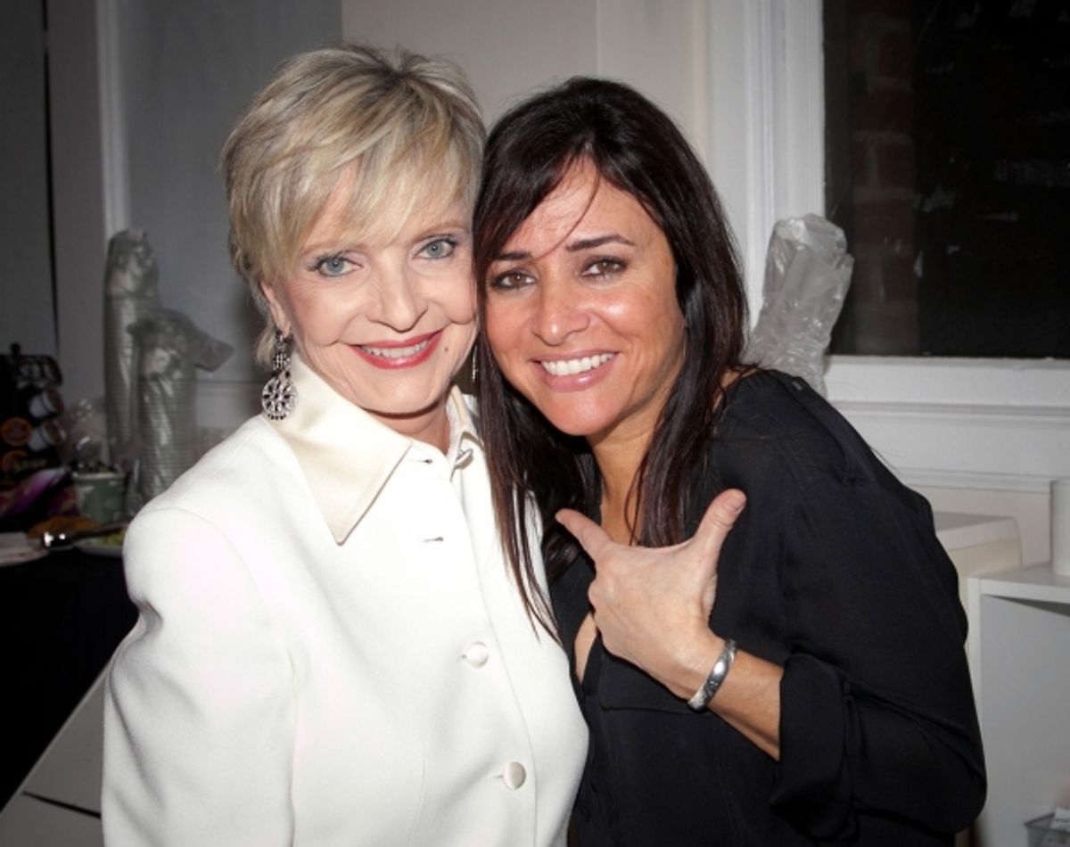 Florence Henderson, Pamela Adlon at 
