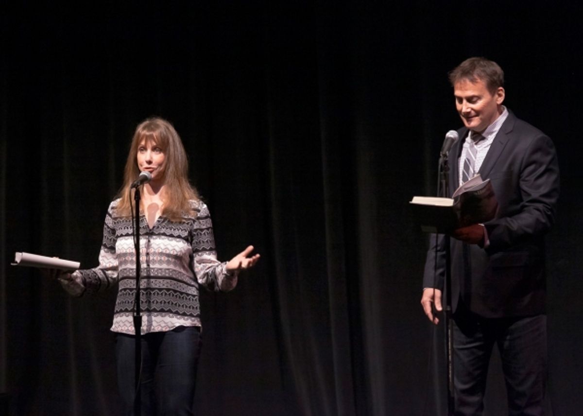 Laraine Newman, Michael Hitchcock at 
