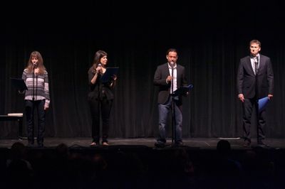 Laraine Newman, Dayle Reyfel, Eugene Pack, Michael Hitchcock Photo