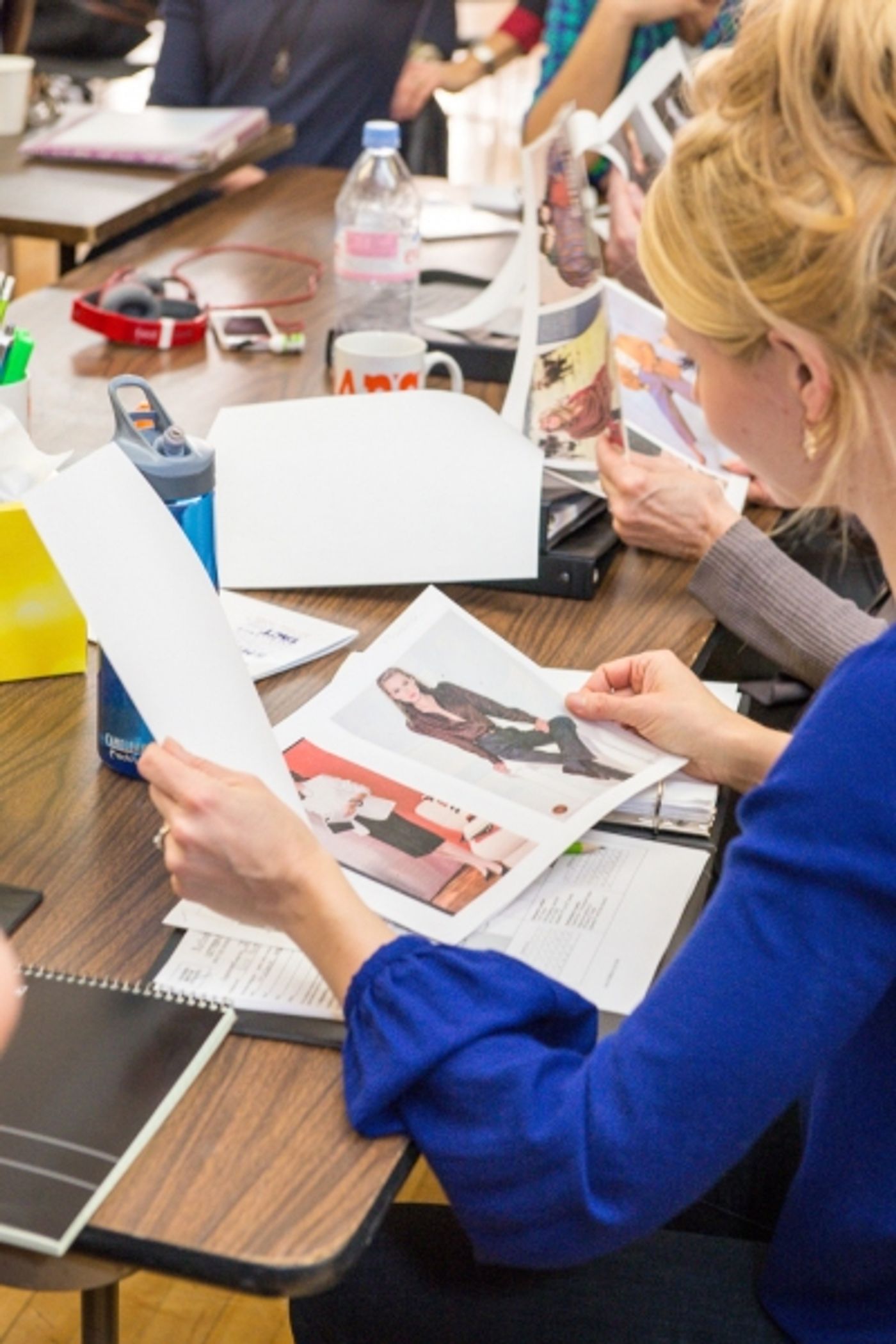 Photo Flash: In Rehearsal with the Cast of TACT's Revival of Christopher Durang's BEYOND THERAPY  Image