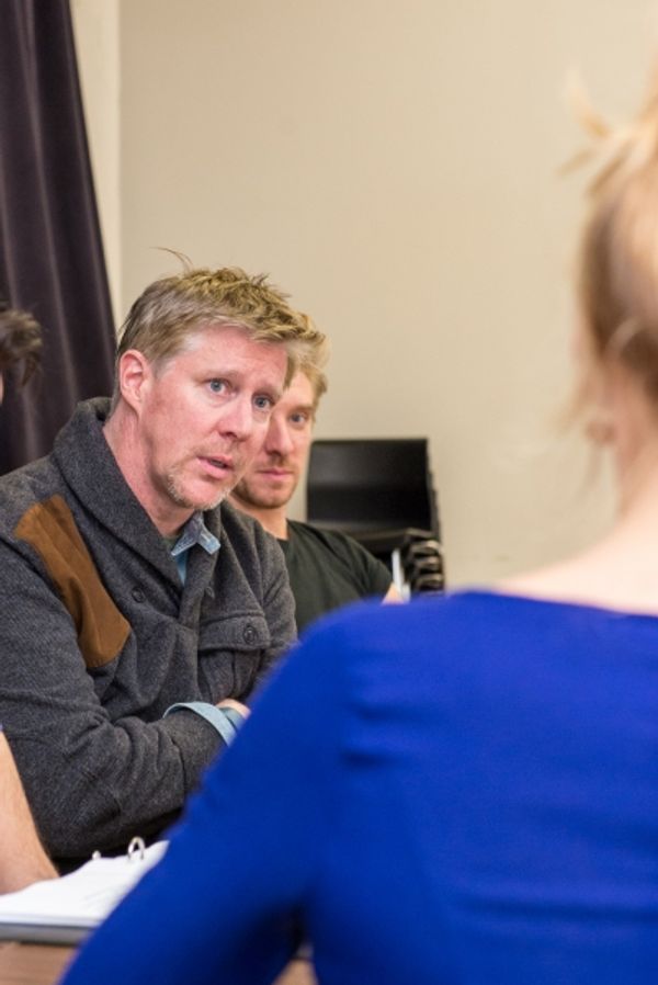 Karl Kenzler, Michael Shantz, Liv Rooth (foreground) Photo