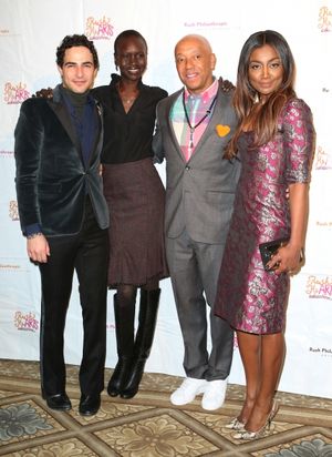  Zac Posen,  Alek Wek, Russell Simmons and Patina Miller Photo