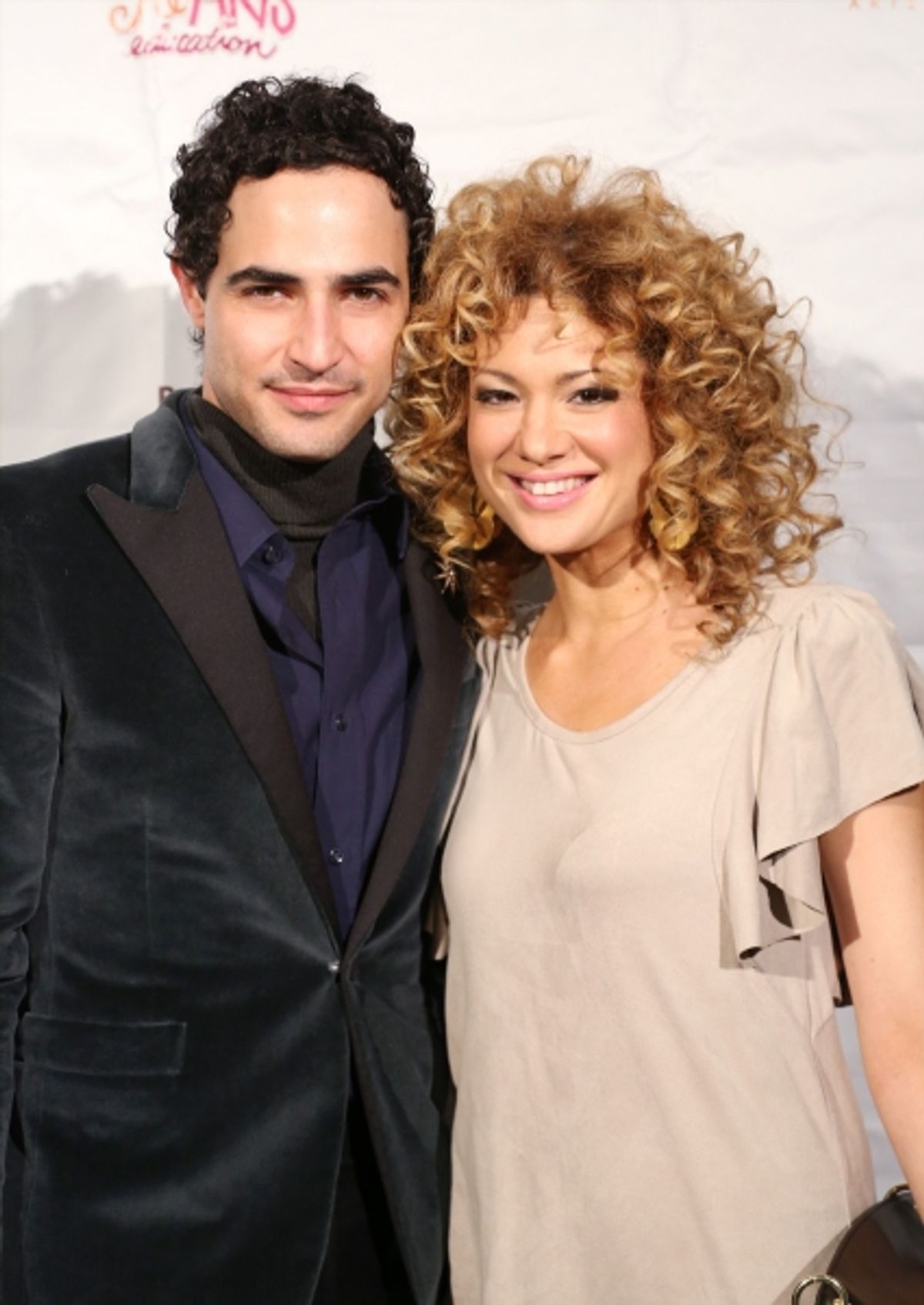 Zac Posen and Miri Ben-Ari  at 