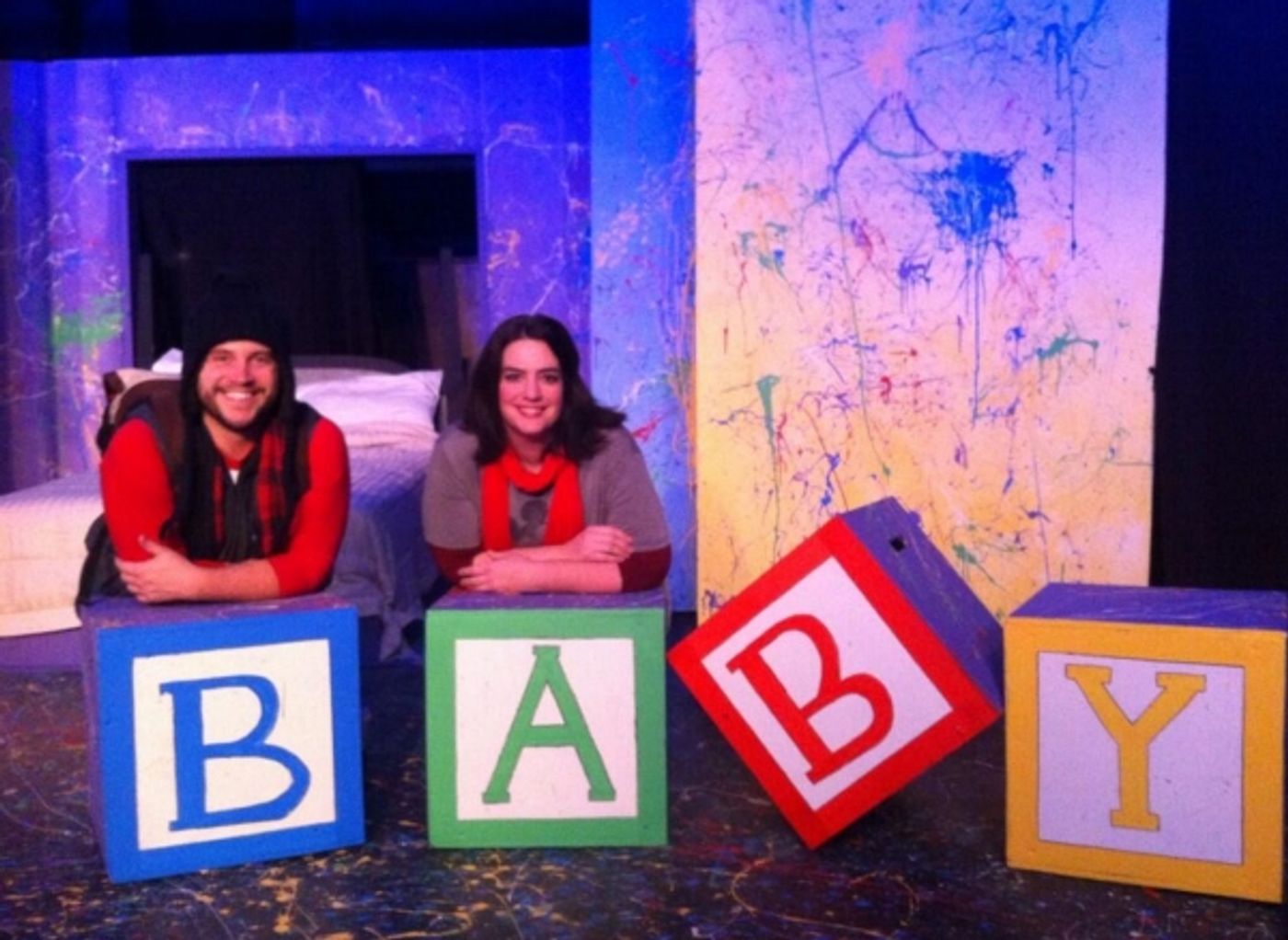 Photo Flash: Saturday Intermission Pics, Feb. 15 - KINKY BOOTS' Ellyn Marsh & Jennifer Perry 'Tear Up' FROZEN's 'Let It Go'; Plus, 'MORMON', 'BRIDGES' and More!  Image