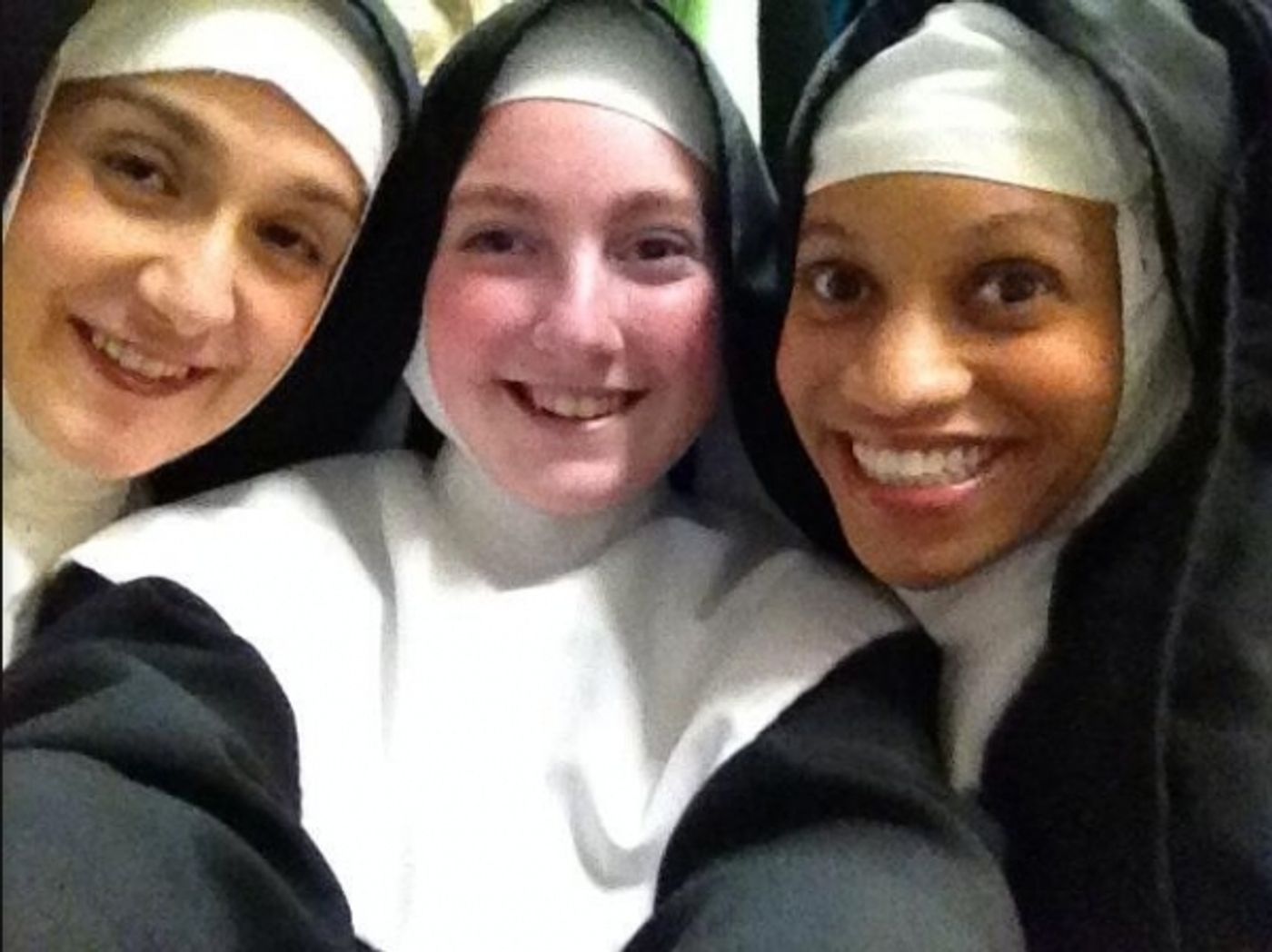 Photo Flash: Saturday Intermission Pics, Feb 15, Part 2 - ROCKY Gets Tough Backstage and More!  Image