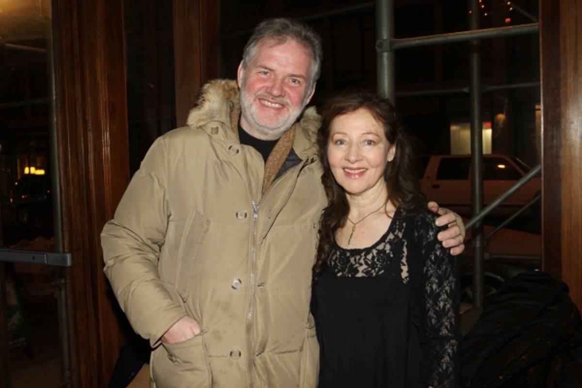 Ciaran O'Reilly and Terry Donnelly at 