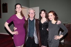 Pearl Rhein, Larry Kirwan, Emily Skeggs and Jessica Grove Photo