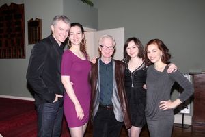 Edward Watts, Pearl Rhein, Larry Kirwan, Emily Skeggs and Jessica Grove Photo