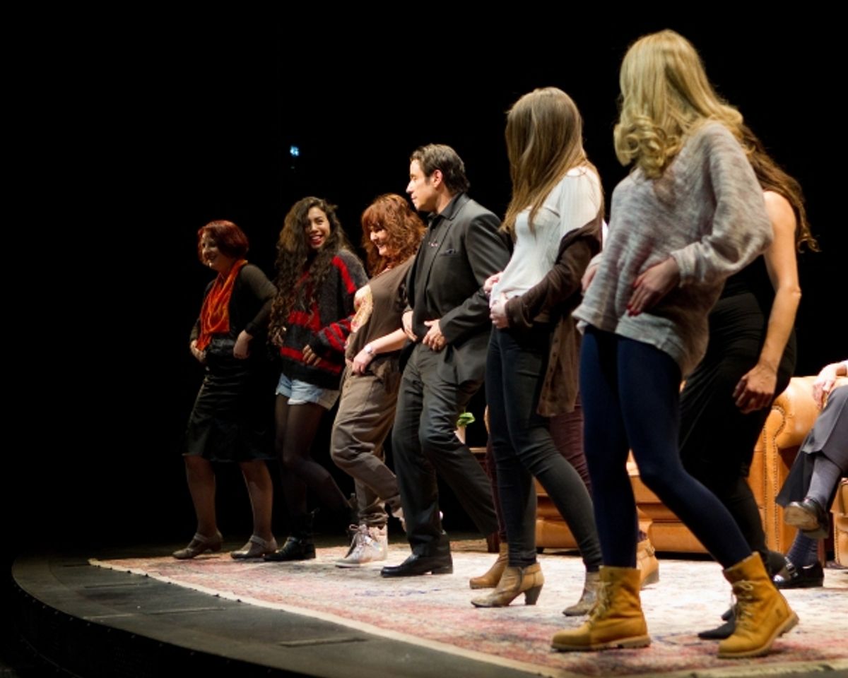 John Travolta and company at 