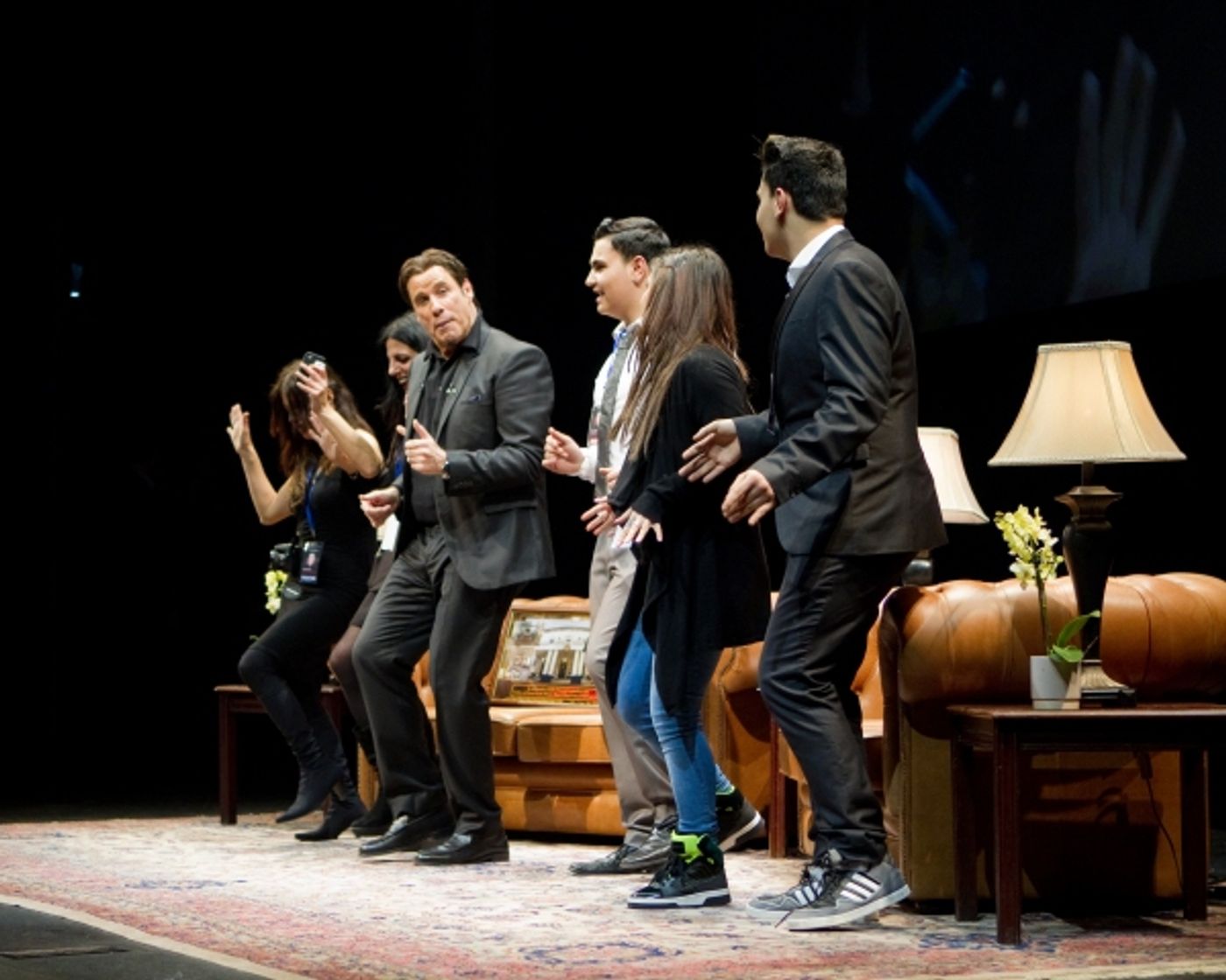 Photo Flash: Inside John Travolta's West End Stage Conversation!  Image
