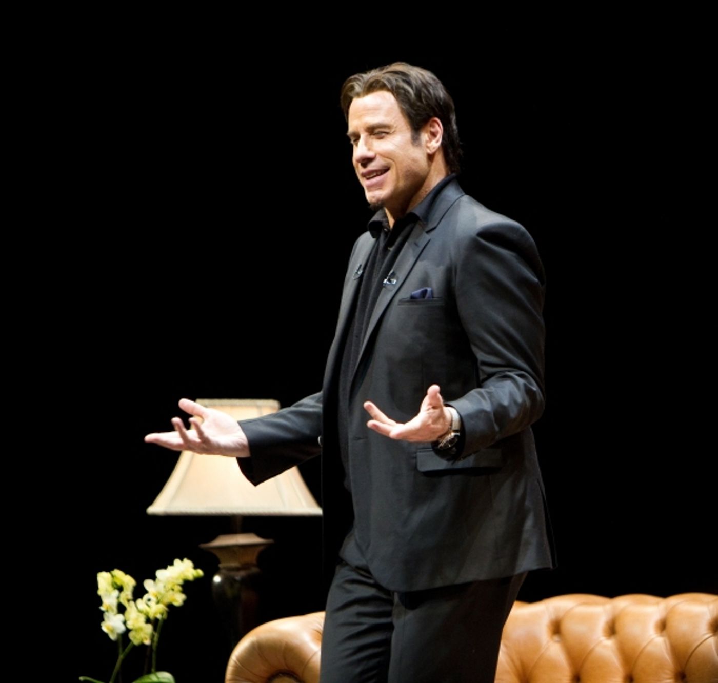 Photo Flash: Inside John Travolta's West End Stage Conversation!  Image