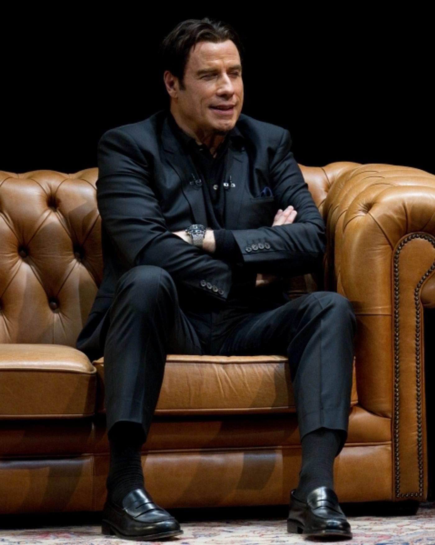Photo Flash: Inside John Travolta's West End Stage Conversation!  Image