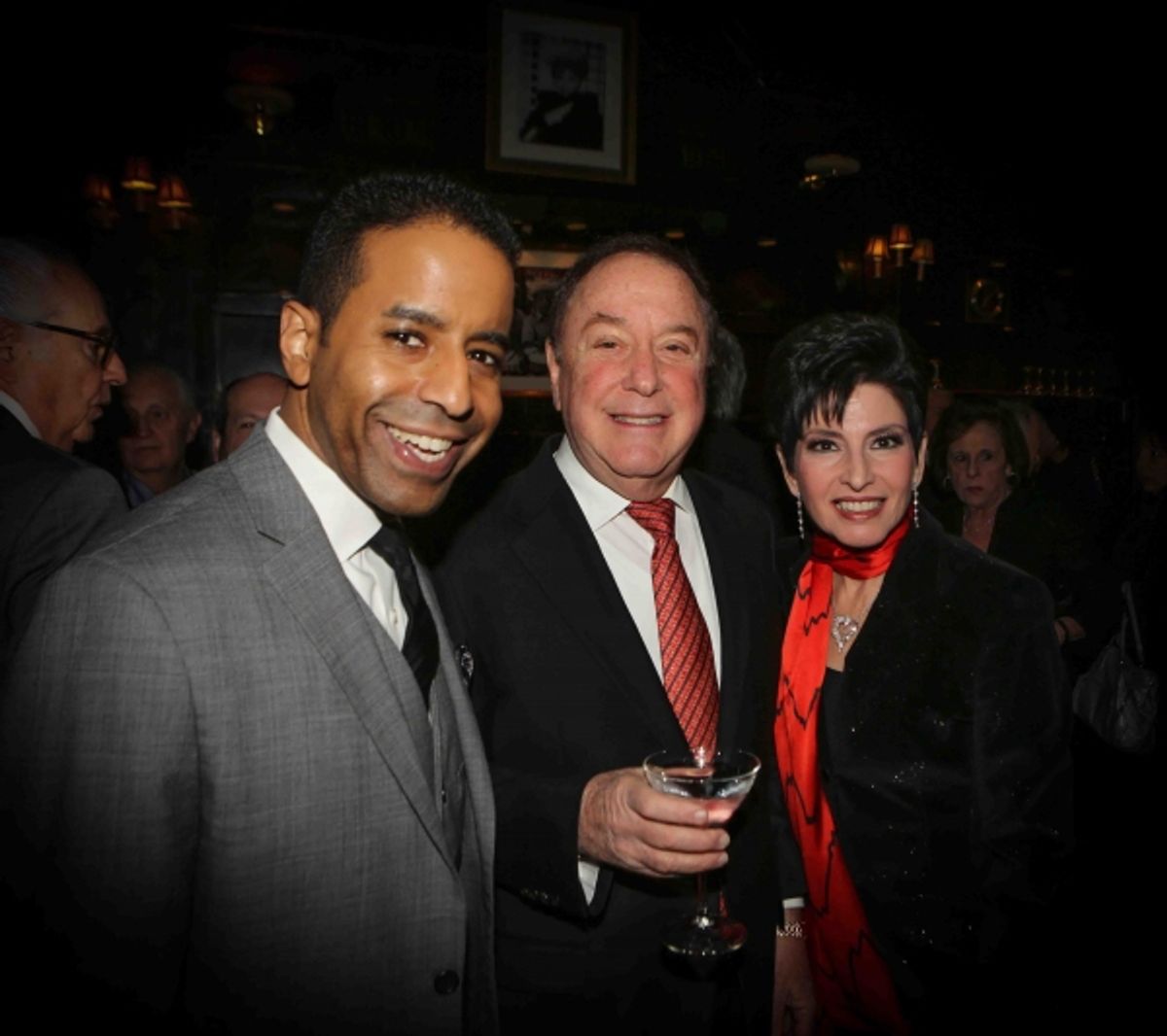 Loston Harris, Alan Lazar, Arlene Lazar at 