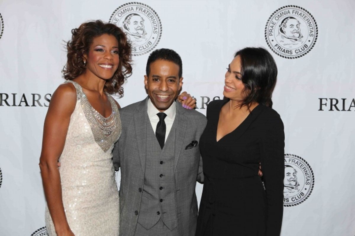 Nicole Henry, Loston Harris, Rosario Dawson at 