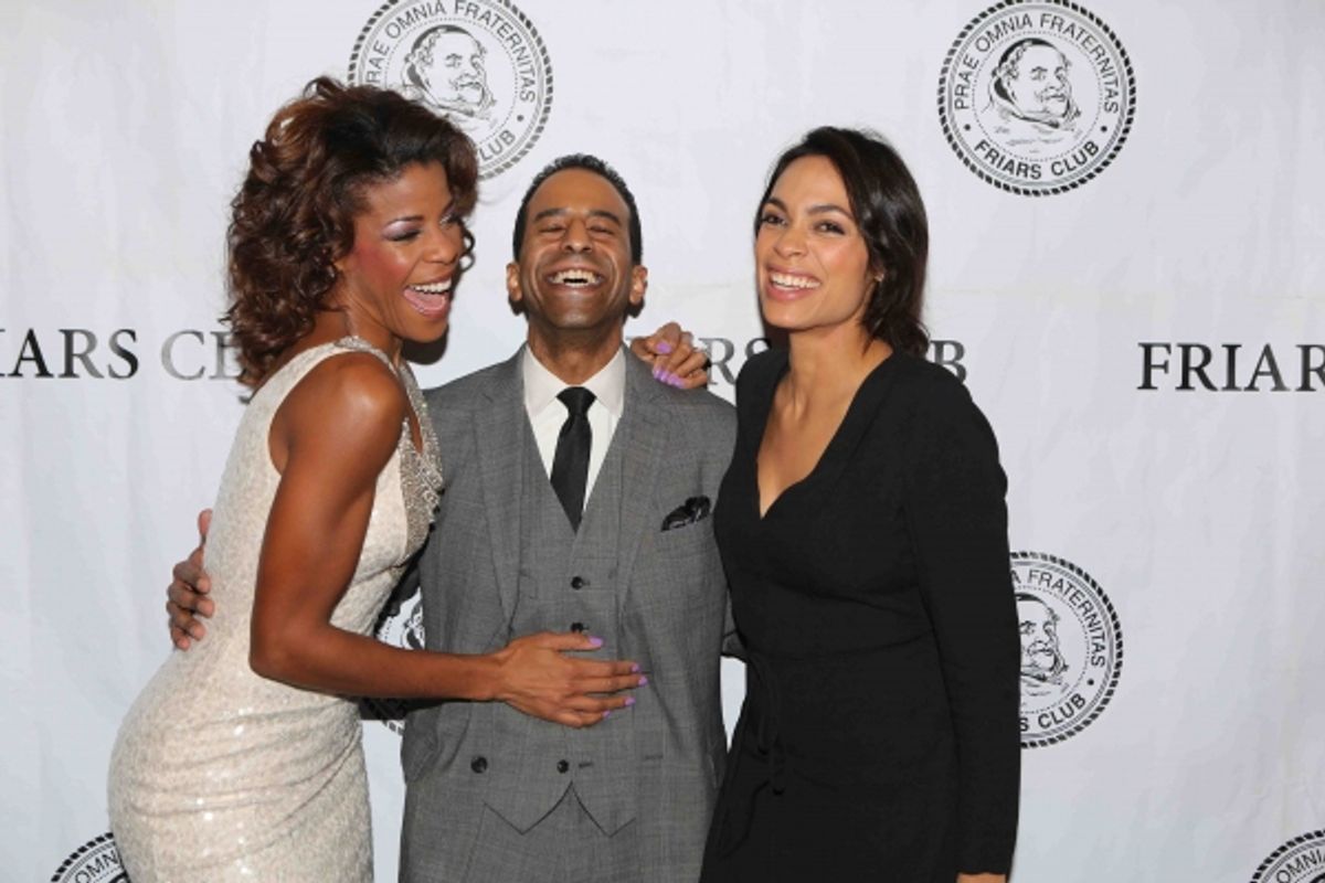 Nicole Henry, Loston Harris, Rosario Dawson at 