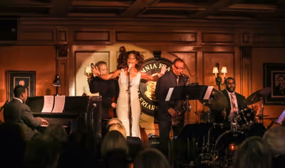 Frank Sinatra Dining Room  Friars Club Photo