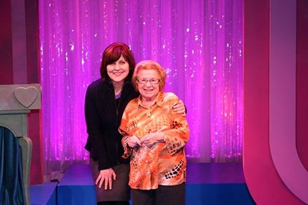Ruthe Ponturo and Dr. Ruth Photo