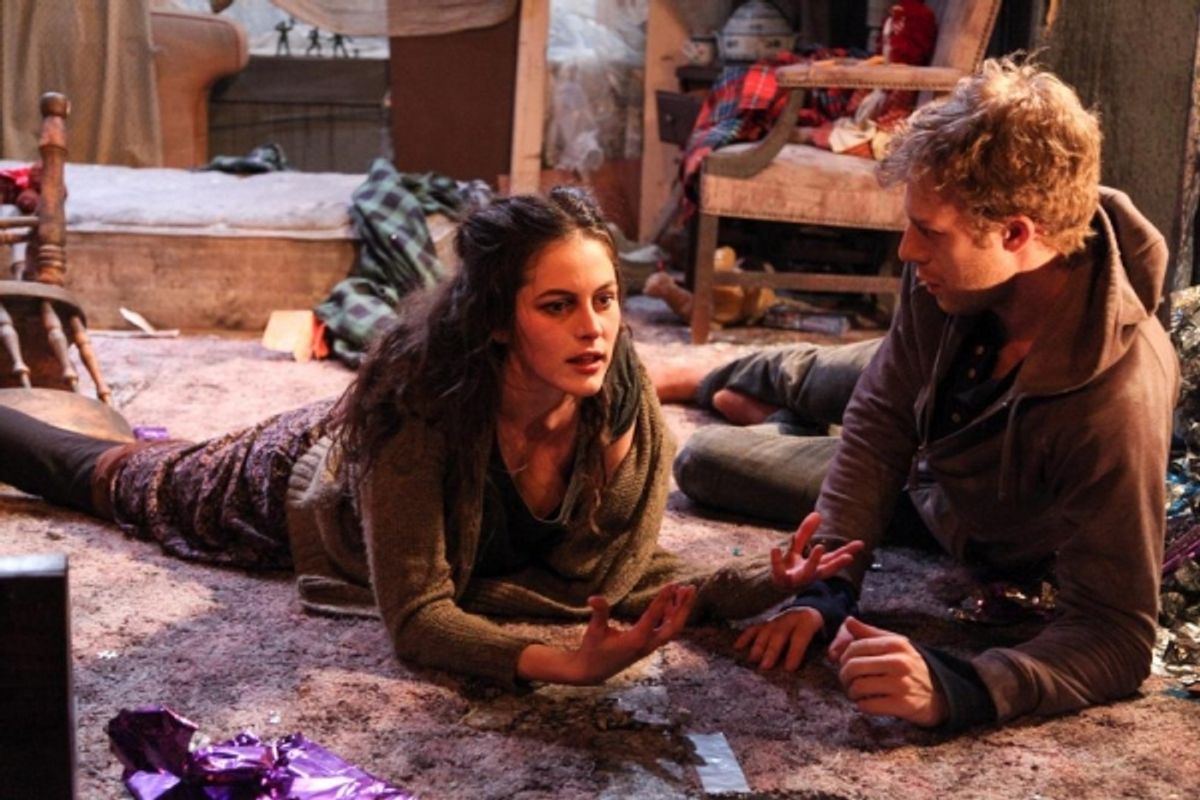 Aislinn Kerchaert and Fred Geyer at 