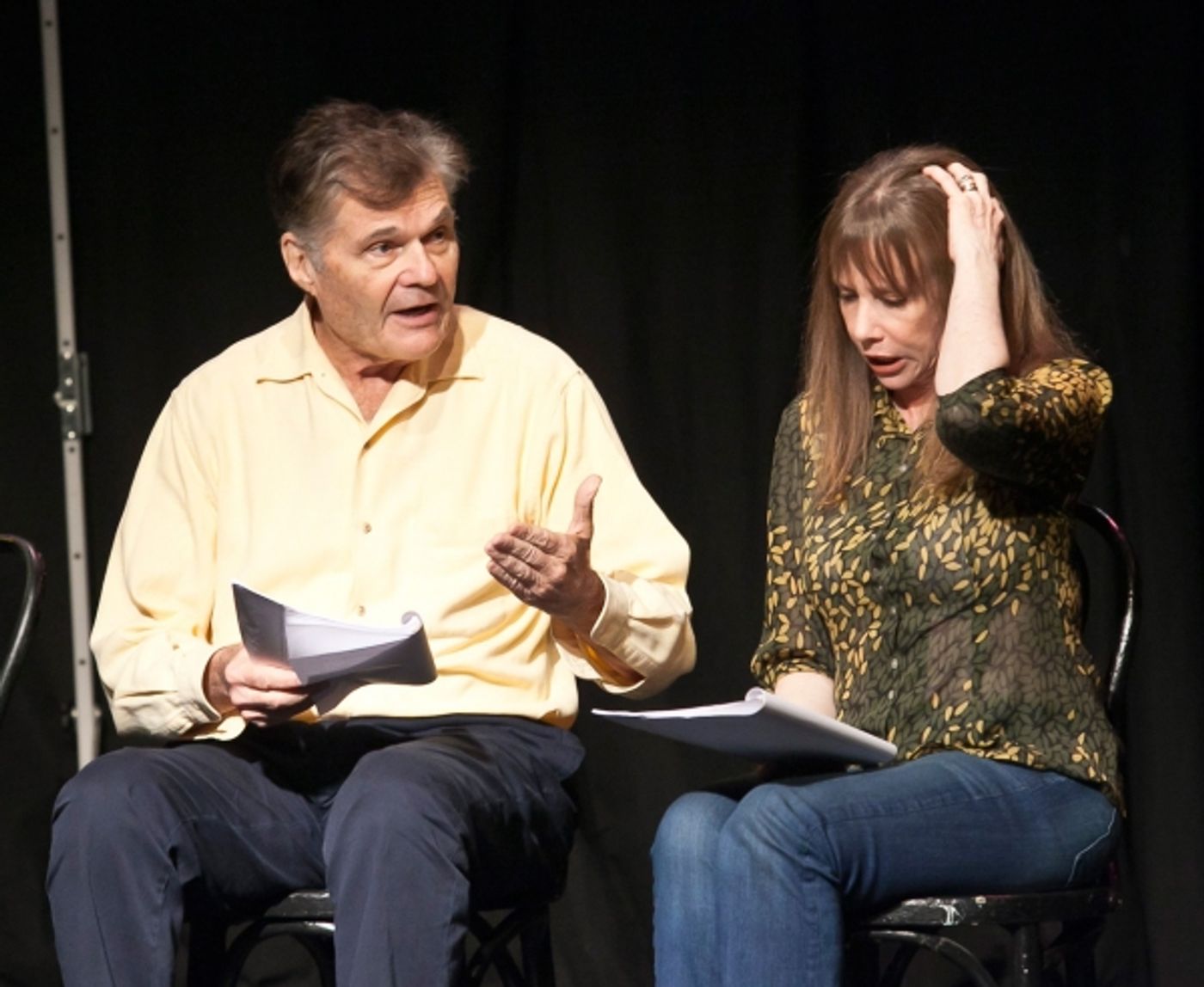 Photo Flash: Eugene Pack, Florence Henderson, Fred Willard and More in STRIPPED DOWN SHORTS at SF Sketchfest  Image
